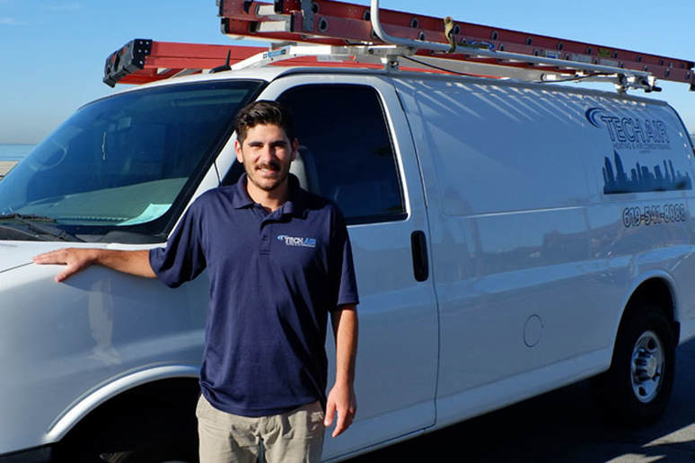 Ryan Withouski Tech Air Heating and Air Conditioning HVAC
